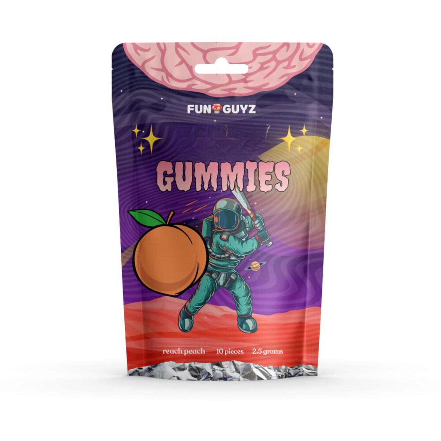 FunGuyz Mushroom Gummies – Reach Peach